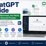 ChatGPT Guide Sidebar, Watermark, Best Model, Lyrics AI & Research Prompts