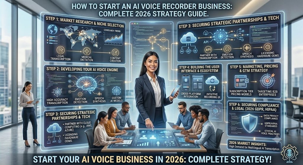 How to Start an AI Voice Recorder Business: Complete Strategy Guide for 2026