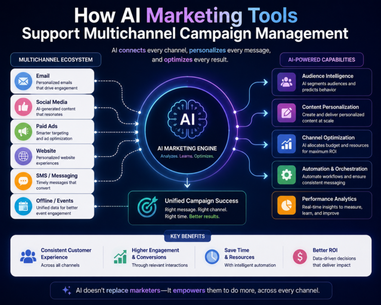 How AI Marketing Tools Support Multichannel Campaign Management