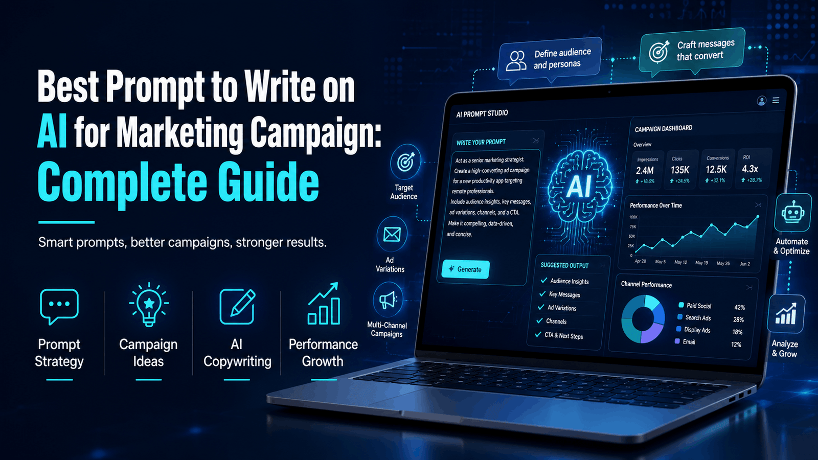 Best Prompt to Write on AI for Marketing Campaign Complete Guide