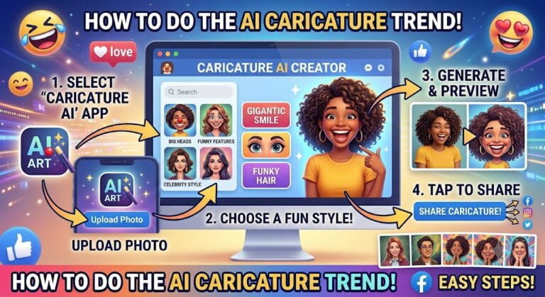 How to Do AI Caricature Trend