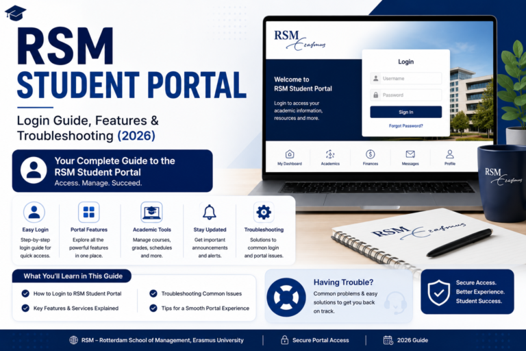 RSM Student Portal: Login Guide, Features & Troubleshooting (2026)
