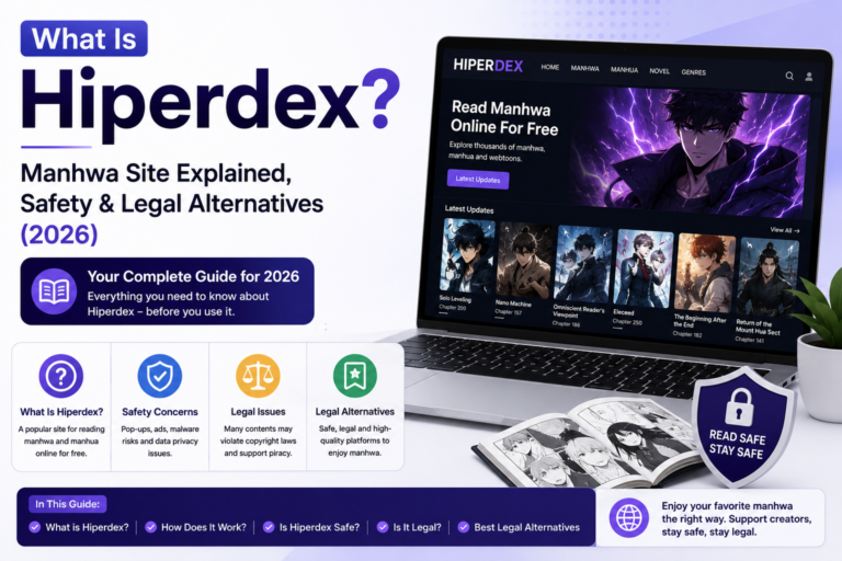 What Is Hiperdex? Manhwa Site Explained, Safety & Legal Alternatives (2026)