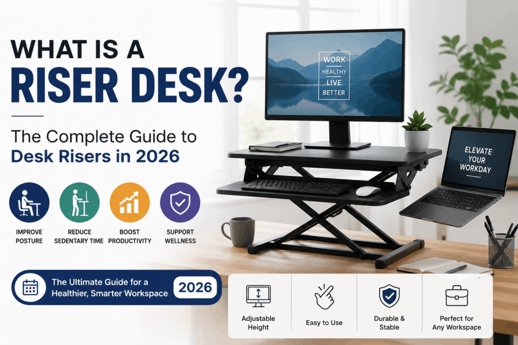 What is a Riser Desk? The Complete Guide to Desk Risers in 2026