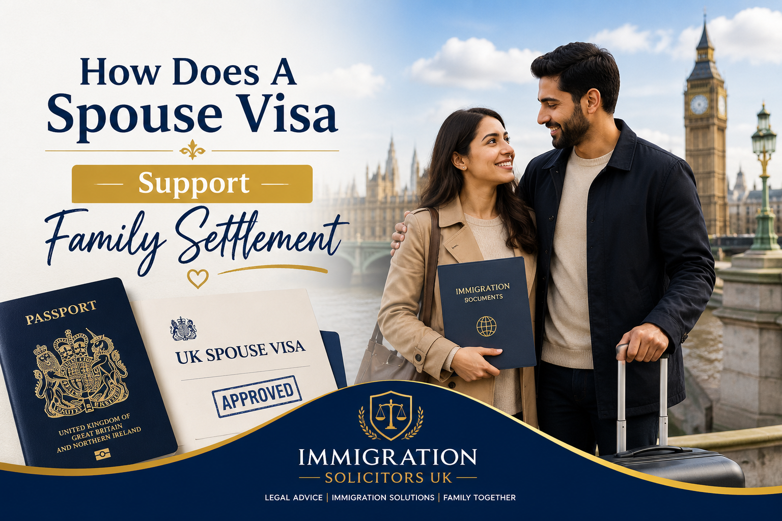 How Does A Spouse Visa Support Family Settlement