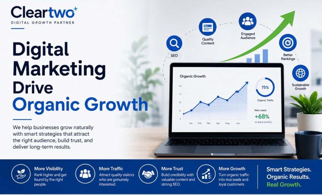 Digital Marketing Drive Organic Growth