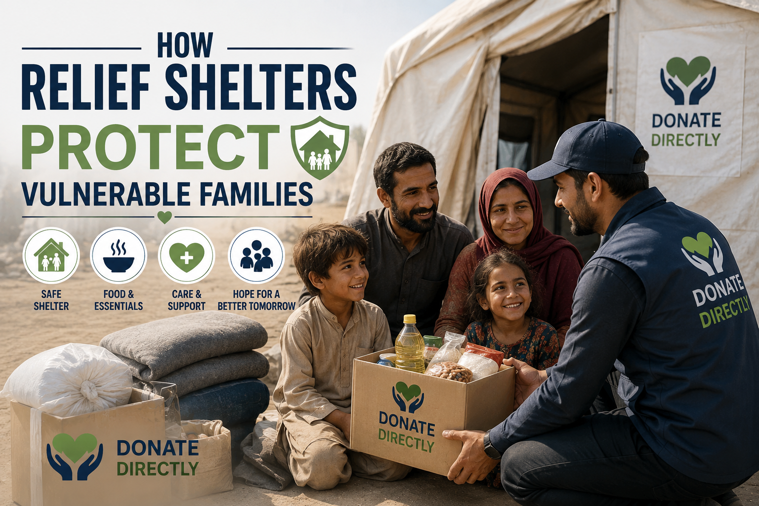 Relief Shelters Protect